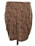 Renee C. Animal Print Brown Casual Skirt Size M - photo 2