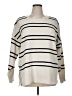 Sanctuary 100% Polyester Stripes Ivory Pullover Sweater Size XL - photo 1