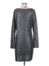 Kensie Metallic Silver Cocktail Dress Size S - photo 2