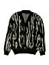 Forever 21 Animal Print Black Cardigan Size 13 - 14 - photo 1