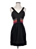 BCBGMAXAZRIA Color Block Black Cocktail Dress Size 4 - photo 1