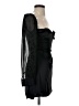Danielle Bernstein Black Cocktail Dress Size 00 - photo 4