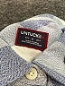 UNTUCKit Checkered-gingham Blue Long Sleeve Button-Down Shirt Size 0 - photo 7
