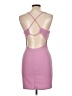 Blue Blush Solid Pink Cocktail Dress Size L - photo 2