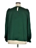 CeCe 100% Polyester Green Long Sleeve Blouse Size 1X - photo 2