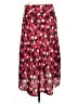 CAbi 100% Polyester Hearts Red Casual Skirt Size 10 - photo 2