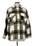 Zara Plaid Green Coat Size M - photo 1