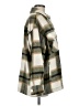 Zara Plaid Green Coat Size M - photo 4