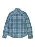 O'Neill 100% Polyester Plaid Blue Long Sleeve Button-Down Shirt Size M (kids) - photo 2
