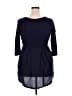 Soho 100% Cotton Blue 3/4 Sleeve Top Size XXL - photo 2