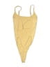 Shein Yellow Bodysuit Size 2 - photo 2