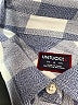UNTUCKit Checkered-gingham Blue Long Sleeve Button-Down Shirt Size 4 - photo 7