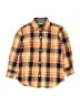 Gap Kids Outlet Plaid Orange Long Sleeve Button-Down Shirt Size XS (kids) - photo 1