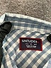 UNTUCKit 100% Cotton Checkered-gingham Blue Long Sleeve Button-Down Shirt Size 6 - photo 6
