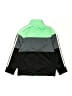 Adidas 100% Polyester Green Zip Up Hoodie Size 5 - photo 2