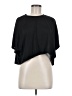 Shein 100% Polyester Black 3/4 Sleeve T-Shirt Size 6 - photo 1