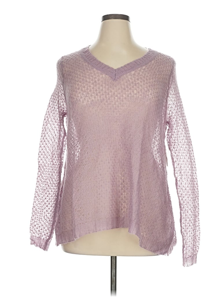 Kersh Pullover Sweater In Purple