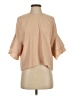 Zara Tan Short Sleeve Blouse Size XS - photo 1
