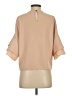 Zara Tan Short Sleeve Blouse Size XS - photo 2