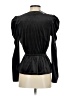 Ann Taylor LOFT Black Long Sleeve Blouse Size XXS - photo 2