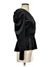 Ann Taylor LOFT Black Long Sleeve Blouse Size XXS - photo 4