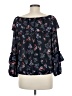 Sanctuary 100% Polyester Black 3/4 Sleeve Blouse Size M - photo 2