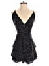 Shein 100% Polyester Polka Dots Black Romper Size 6 - photo 1