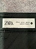 Zara Solid Black Casual Pants Size M - photo 7