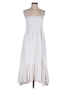 knee length dresses for ladies Simkhai Women's Reannon Draped Gown - Ivory/Cream - Size 6 main image 1