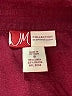 JM Collection Burgundy Jacket Size 8 - photo 6