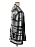 Zesica Plaid Gray Cardigan Size M - photo 4