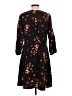 A New Day 100% Polyester Floral Black Casual Dress Size XS - photo 2