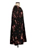 A New Day 100% Polyester Floral Black Casual Dress Size XS - photo 4