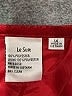 Le Suit 100% Polyester Red Formal Skirt Size 14 - photo 4