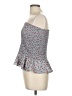 Bridge 100% Polyester Paisley Blue Tube Top Size M - photo 5