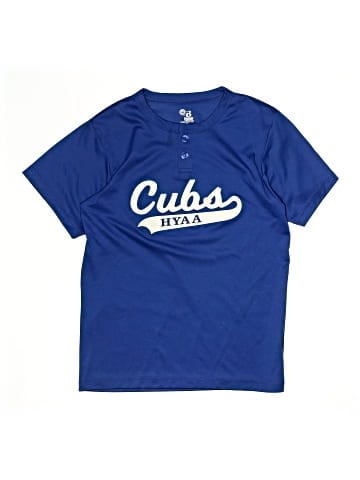 Badger Sport Short Sleeve Henley (view 1)