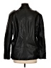 Missguided 100% Polyester Black Faux Leather Jacket Size 6 - photo 2