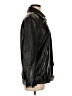 Missguided 100% Polyester Black Faux Leather Jacket Size 6 - photo 4