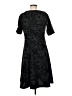 Lands' End Paisley Black Casual Dress Size M - photo 2