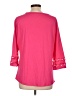 Shein Pink 3/4 Sleeve T-Shirt Size 12 - photo 2