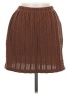 Shein Solid Brown Casual Skirt Size M - photo 1