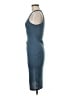 Planet Gold Blue Casual Dress Size M - photo 5