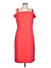 Beige by ECI Solid Red Cocktail Dress Size 10 (estimated) - photo 1