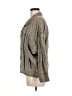 Joie 100% Linen Gray 3/4 Sleeve Button-Down Shirt Size M - photo 5