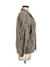Joie 100% Linen Gray 3/4 Sleeve Button-Down Shirt Size M - photo 4