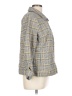 Christopher & Banks Plaid Gray Long Sleeve Button-Down Shirt Size L - photo 4