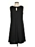 Allison Brittney Solid Black Casual Dress Size S - photo 2