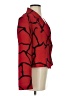 Assorted Brands 100% Polyester Print Red Blazer Size 2 - photo 4