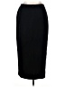 Liz Baker 100% Polyester Solid Black Formal Skirt Size 16 - photo 2