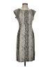 Calvin Klein Graphic Gray Cocktail Dress Size 4 - photo 1